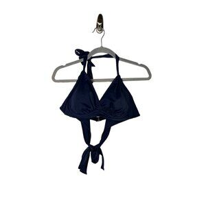 Athleta blue swim bikini‎ top